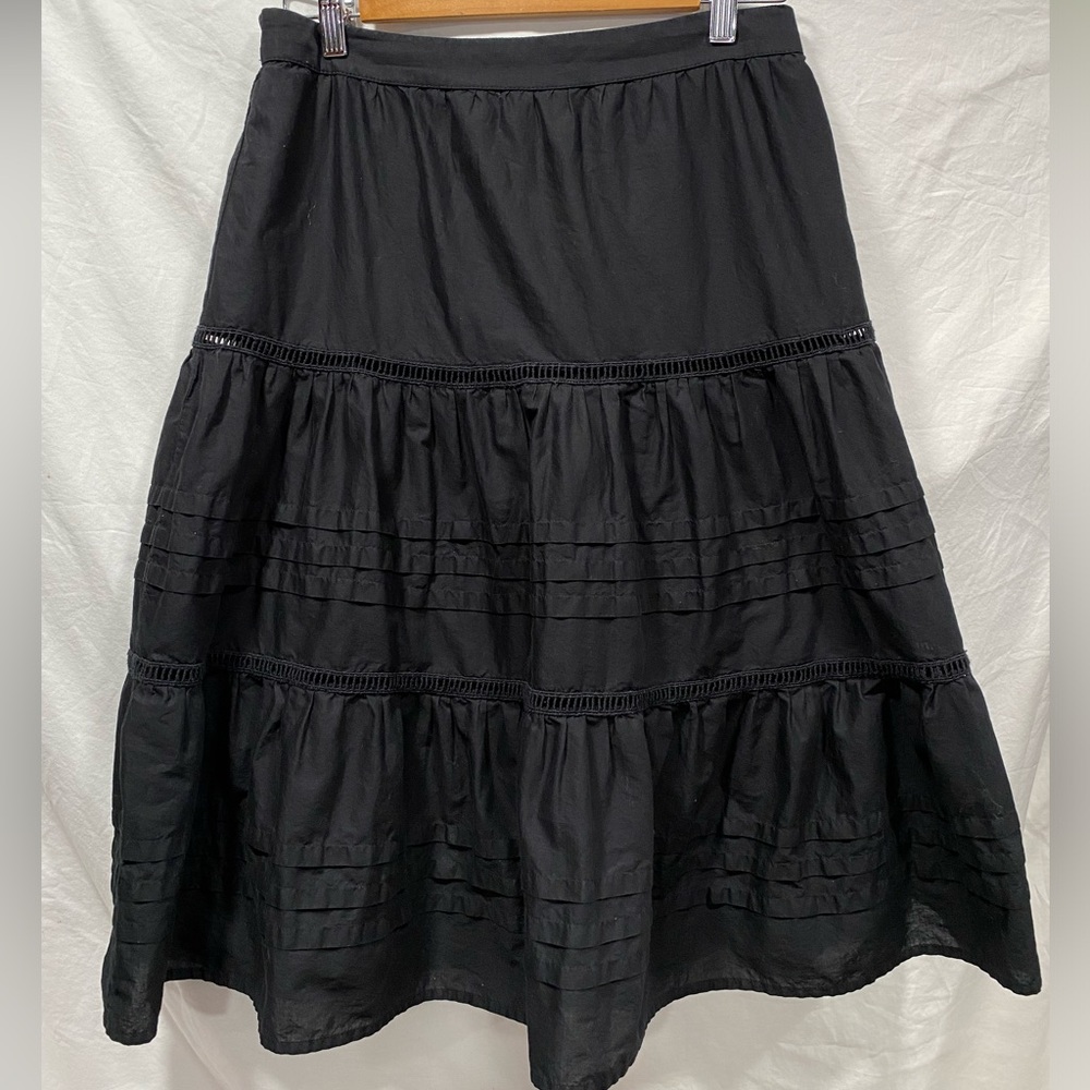 J. Crew tiered peasant skirt size small